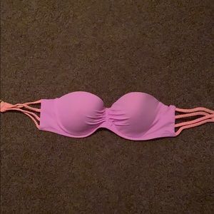 Strapless bikini top